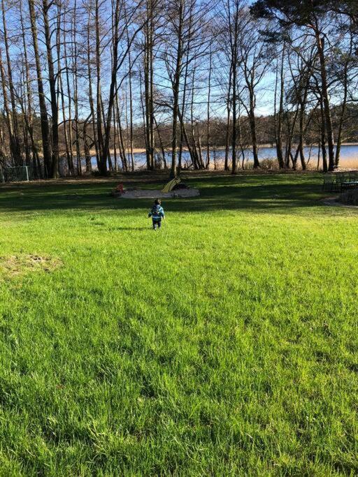 Haus Wilma Gruene Idylle Im Wald Direkt Am See Wendisch Rietz Esterno foto